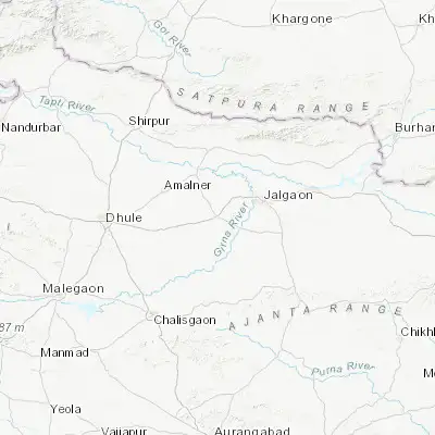 Map showing location of Erandol (20.922060, 75.326410)