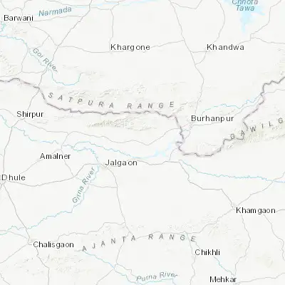 Map showing location of Faizpur (21.167660, 75.860060)