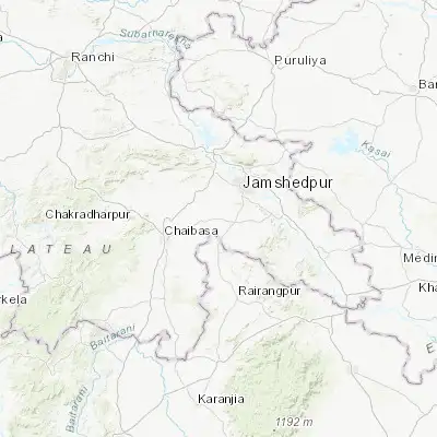 Map showing location of Gobindpur (22.633930, 86.071620)