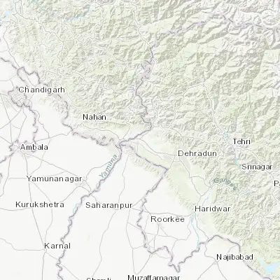 Map showing location of Harbatpur (30.438630, 77.740580)
