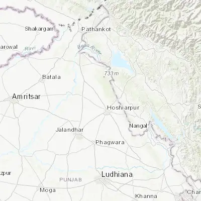 Map showing location of Hariāna (31.635120, 75.838870)
