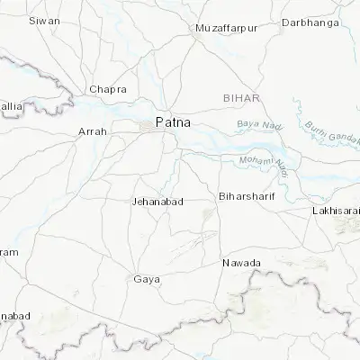 Map showing location of Hilsa (25.316420, 85.282340)