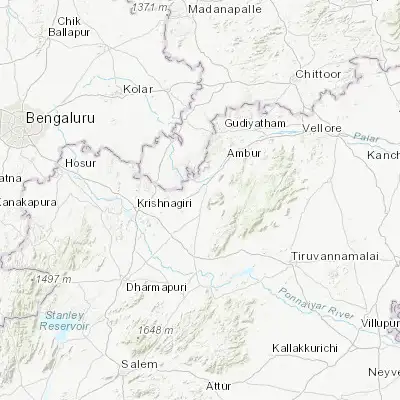 Map showing location of Jalārpet (12.570250, 78.573180)