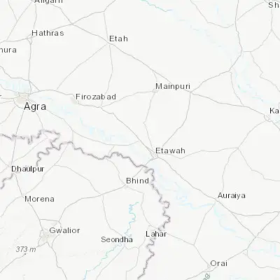Map showing location of Jaswantnagar (26.882710, 78.902560)