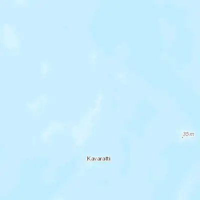 Map showing location of Kadmat (11.224670, 72.774820)