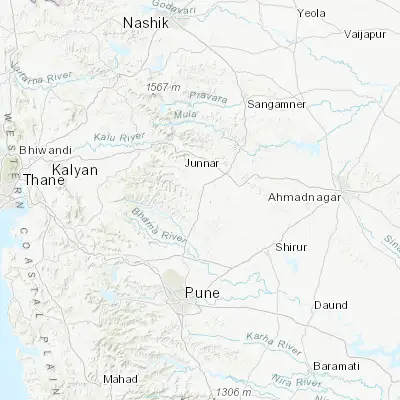 Map showing location of Kalamb (19.044370, 73.955540)