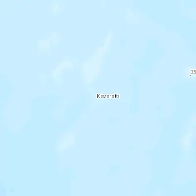 Map showing location of Kavaratti (10.566880, 72.642030)