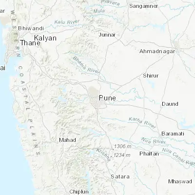 Map showing location of Khadki (18.563500, 73.852050)