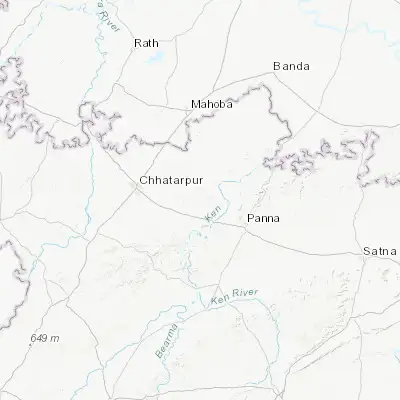 Map showing location of Khajuraho Group of Monuments (24.848090, 79.933510)