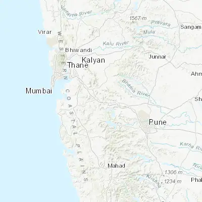 Map showing location of Khopoli (18.785620, 73.345890)