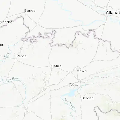 Map showing location of Kotār (24.698020, 80.980730)