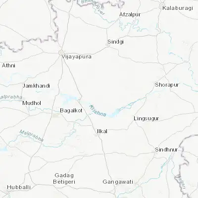Map showing location of Muddebihāl (16.337820, 76.131730)