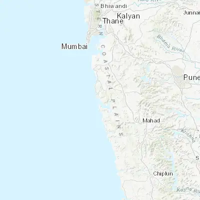 Map showing location of Murud (18.328170, 72.962100)