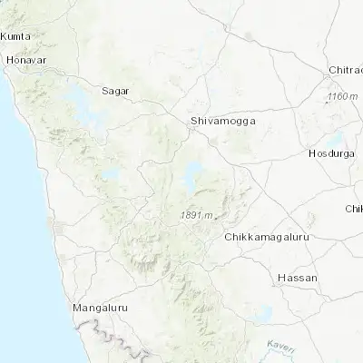 Map showing location of Narasimharājapura (13.610750, 75.512000)
