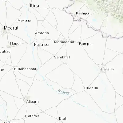 Map showing location of Narauli (28.485470, 78.714840)