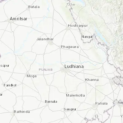 Map showing location of Phillaur (31.018870, 75.791110)