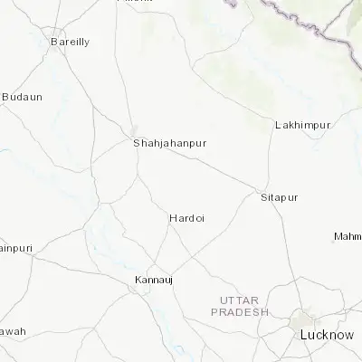 Map showing location of Pihānī (27.619870, 80.203430)