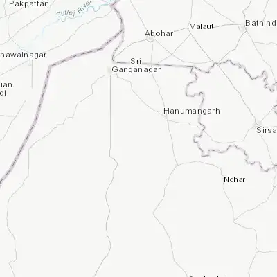 Map showing location of Pilibangan (29.449640, 74.100930)