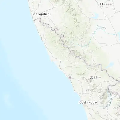 Map showing location of Talipparamba (12.041610, 75.359270)