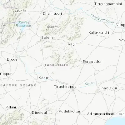 Map showing location of Uppiliyapuram (11.263560, 78.513900)