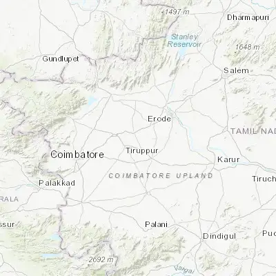 Map showing location of Ūttukkuli (11.168920, 77.454310)