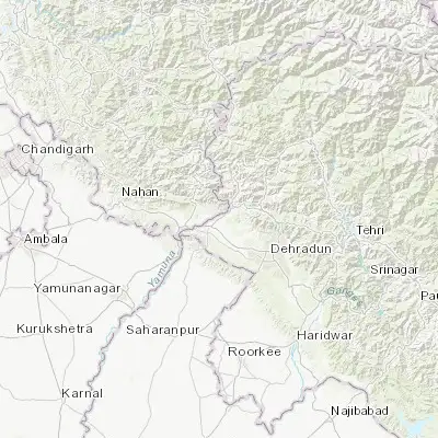 Map showing location of Vikāsnagar (30.469440, 77.772750)