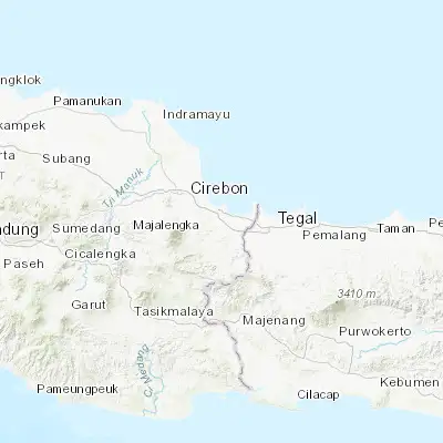 Map showing location of Karangsembung (-6.848700, 108.642200)