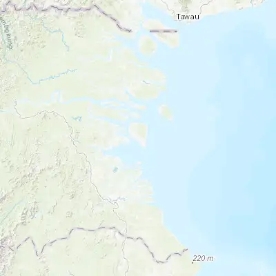 Map showing location of Tarakan (3.313320, 117.591520)