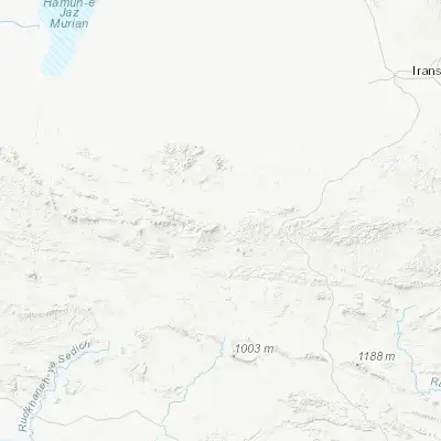 Map showing location of Fannūj (26.575830, 59.639720)