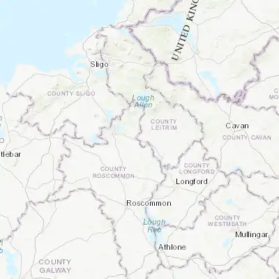 Map showing location of Carrick-on-Shannon (53.946940, -8.090000)