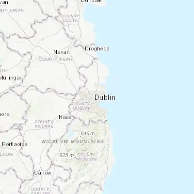 Map showing location of Donnycarney (53.373500, -6.209760)