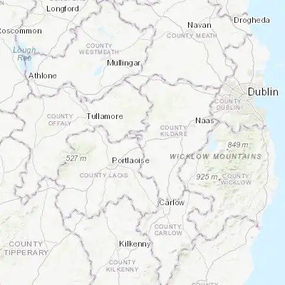 Map showing location of Monasterevin (53.140560, -7.066390)