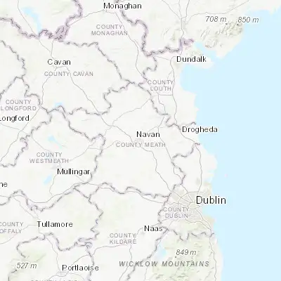 Map showing location of Navan (53.652780, -6.681390)
