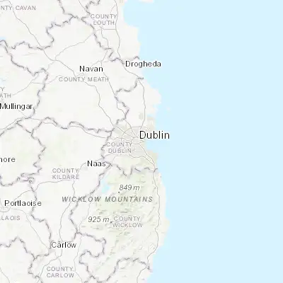 Map showing location of Ringsend (53.341940, -6.226390)