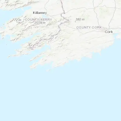 Map showing location of Skibbereen (51.550000, -9.266670)