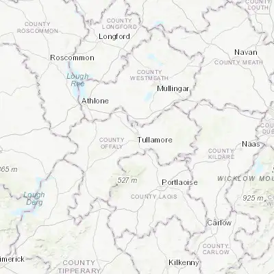 Map showing location of Tullamore (53.273890, -7.488890)
