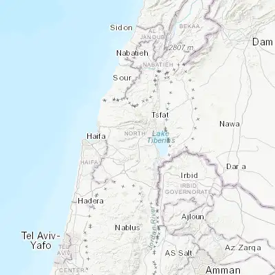 Map showing location of ‘Eilabun (32.836930, 35.400290)