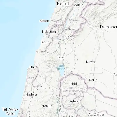 Map showing location of H̱aẕor HaGelilit (32.980490, 35.542430)