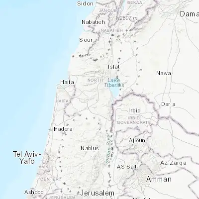 Map showing location of Kefar Tavor (32.686550, 35.421180)