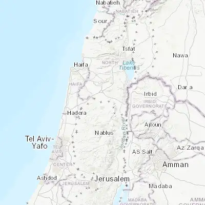 Map showing location of Muqeibila (32.514240, 35.296170)