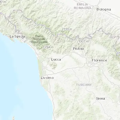 Map showing location of Altopascio (43.816180, 10.676680)