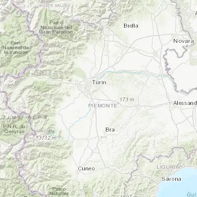 Map showing location of Cambiano (44.971130, 7.774470)