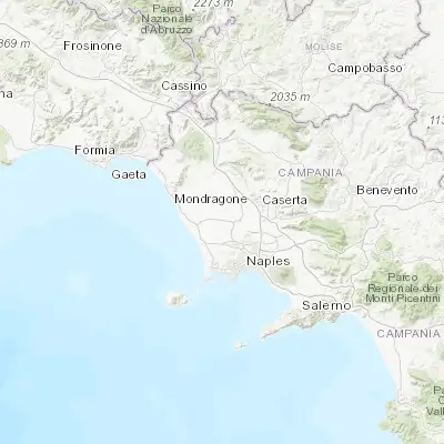 Map showing location of Casal di Principe (41.009960, 14.130130)