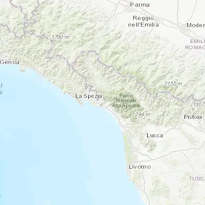 Map showing location of Casano-Dogana-Isola (44.075650, 10.033810)