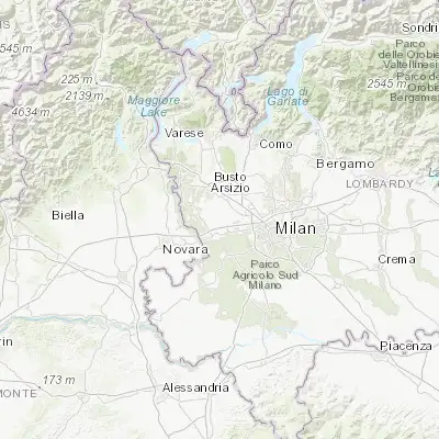 Map showing location of Casorezzo (45.522650, 8.901860)