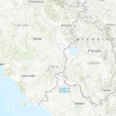 Map showing location of Chianciano Terme (43.041810, 11.812050)