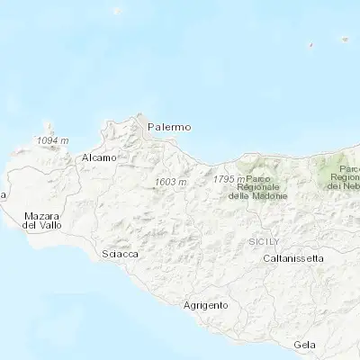 Map showing location of Ciminna (37.897650, 13.559660)
