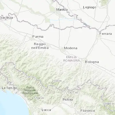 Map showing location of Fiorano (44.538890, 10.811660)