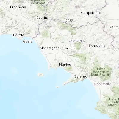 Map showing location of Grumo Nevano (40.935910, 14.259830)