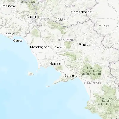 Map showing location of Mariglianella (40.929620, 14.437030)
